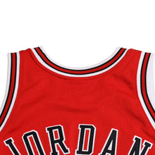 画像をギャラリービューアに読み込む, 新品同様 Mitchell &amp; Ness ミッチェル&amp;ネス シカゴ ブルズ ゲームジャージ サイズ36(S) マイケル ジョーダン レッド 1995 復刻 中古 4a002231