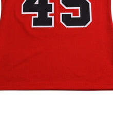 画像をギャラリービューアに読み込む, 新品同様 Mitchell &amp; Ness ミッチェル&amp;ネス シカゴ ブルズ ゲームジャージ サイズ36(S) マイケル ジョーダン レッド 1995 復刻 中古 4a002231