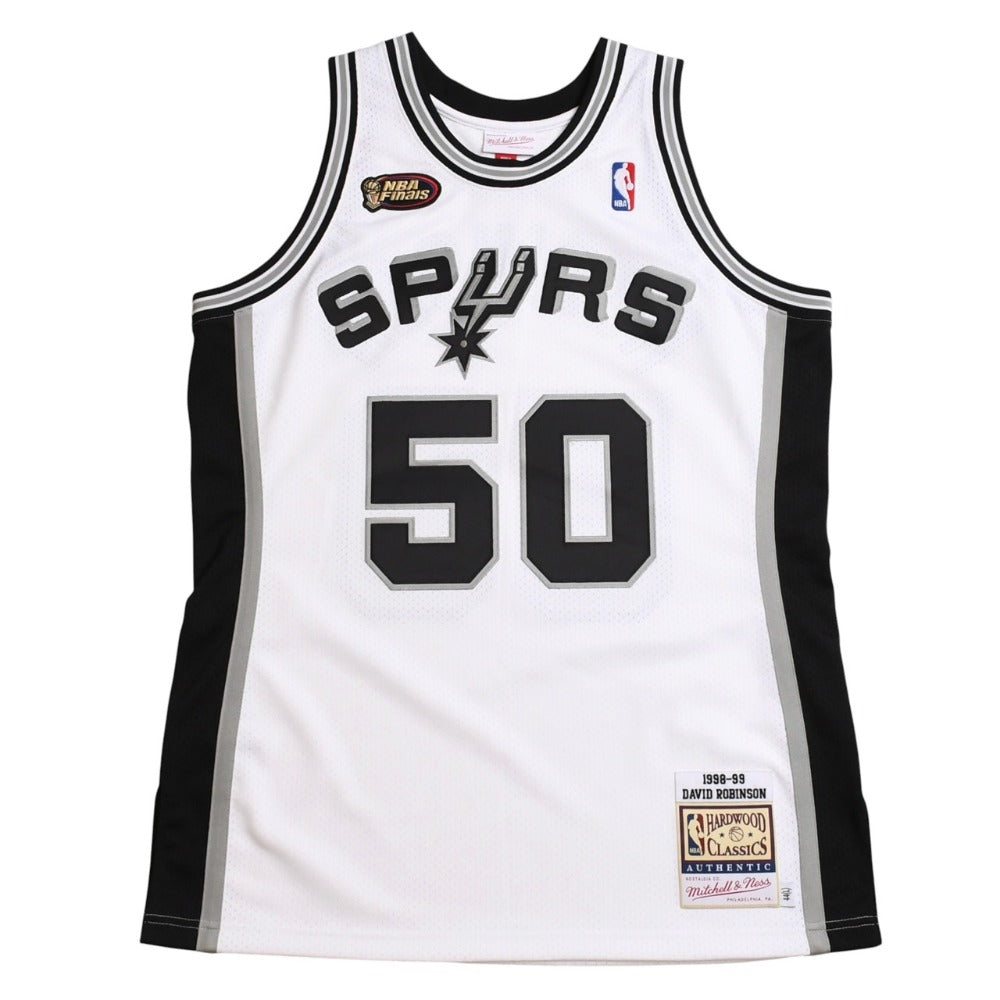 新品同様品 Mitchell&Ness ミッチェルアンドネス サンアントニオスパーズ デビットロビンソン 永久欠番 ジャージ タンクトップ Lサイズ 中古 4a002294