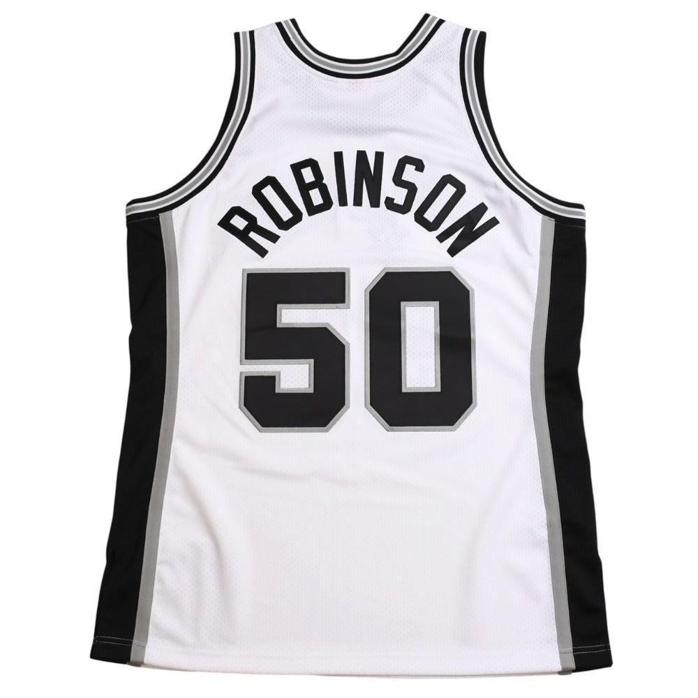 新品同様品 Mitchell&Ness ミッチェルアンドネス サンアントニオスパーズ デビットロビンソン 永久欠番 ジャージ タンクトップ Lサイズ 中古 4a002294