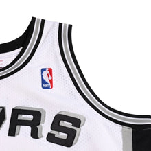 画像をギャラリービューアに読み込む, 新品同様品 Mitchell&amp;Ness ミッチェルアンドネス サンアントニオスパーズ デビットロビンソン 永久欠番 ジャージ タンクトップ Lサイズ 中古 4a002294