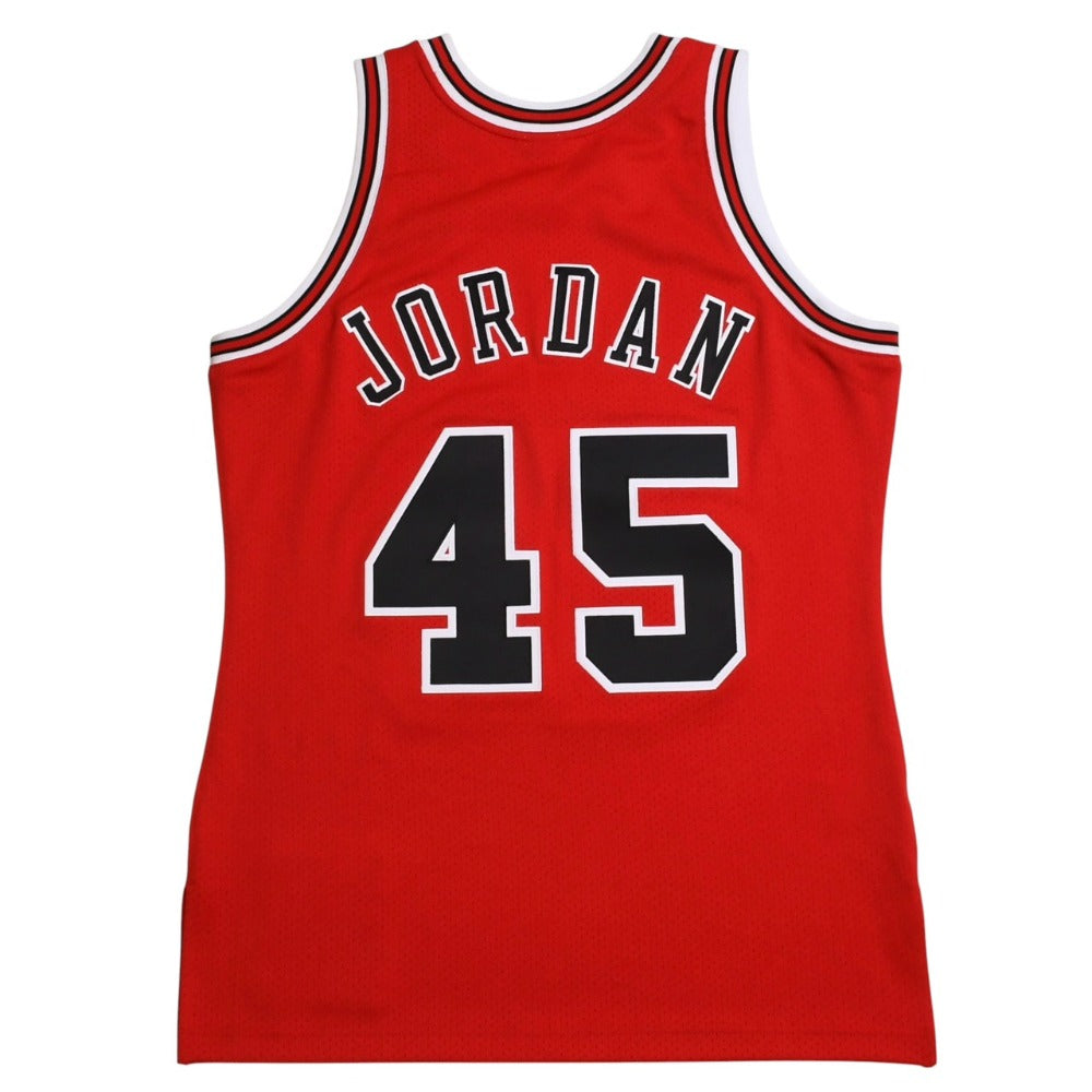 新品同様 Mitchell & Ness ミッチェル&ネス シカゴ ブルズ ゲームジャージ サイズ40(M) マイケル ジョーダン 1994-95 復刻 中古 4a002231