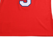 画像をギャラリービューアに読み込む, 新品同様品 Mitchell&amp;Ness ミッチェルアンドネス フィラデルフィアセブンティシクサーズ アレンアイバーソン 2002-03 レトロスウィングマンジャージ サイズL ブルー レッド ホワイト 中古 4a002277