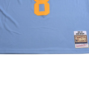 新品同様 Mitchell&Ness ミッチェルアンドネス オーセンティックユニフォーム ロサンゼルスレイカーズ コービーブライアント 背番号8 星条旗リボン 2XLサイズ 中古 4a002261