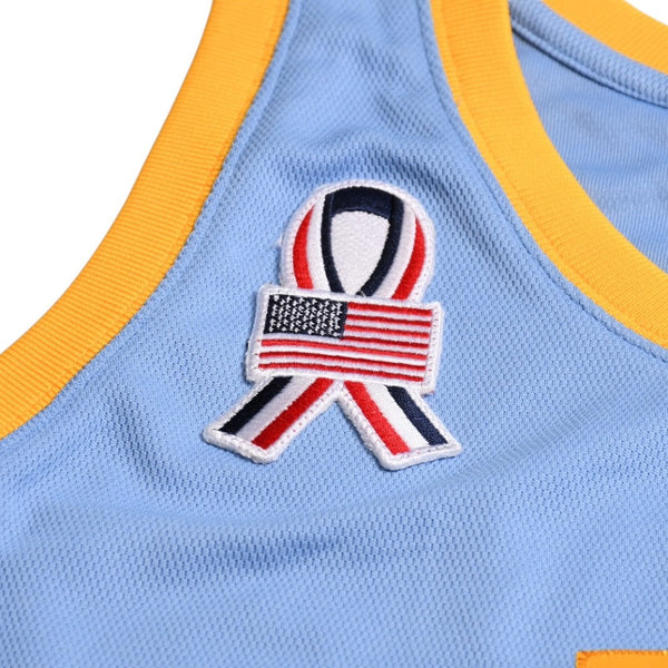新品同様 Mitchell&Ness ミッチェルアンドネス オーセンティックユニフォーム ロサンゼルスレイカーズ コービーブライアント 背番号8 星条旗リボン 2XLサイズ 中古 4a002261
