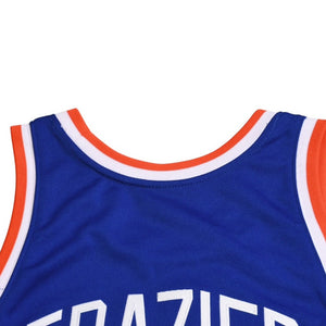 新品同様 Mitchell&Ness ミッチェルアンドネス オーセンティックジャージ ニューヨークネッツ ウォルトフレイジャー 背番号10 1972-73 NBAチャンピオン Sサイズ ブルー オレンジ 中古 4a002269