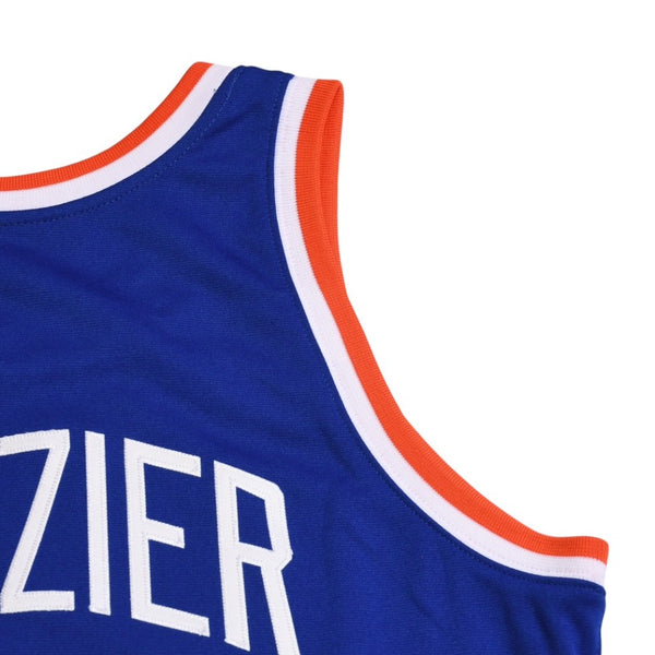 新品同様 Mitchell&Ness ミッチェルアンドネス オーセンティックジャージ ニューヨークネッツ ウォルトフレイジャー 背番号10 1972-73 NBAチャンピオン Sサイズ ブルー オレンジ 中古 4a002269