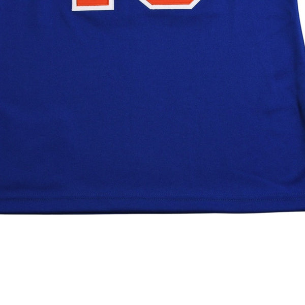 新品同様 Mitchell&Ness ミッチェルアンドネス オーセンティックジャージ ニューヨークネッツ ウォルトフレイジャー 背番号10 1972-73 NBAチャンピオン Sサイズ ブルー オレンジ 中古 4a002269