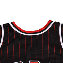 画像をギャラリービューアに読み込む, 新品同様 Mitchell &amp; Ness ミッチェル&amp;ネス シカゴ ブルズ ゲームジャージ サイズ40(M) マイケル ジョーダン 1996-97 ストライプ 中古 4a002271