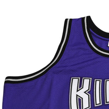 Load image into Gallery viewer, 新品同様 Mitchell&amp;Ness ミッチェルアンドネス オーセンティックジャージ サクラメントキングス ジェイソンウィリアムズ 背番号55 1998-99 パープル ブラック 3XLサイズ 中古 4a002281