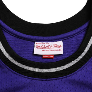 新品同様 Mitchell&Ness ミッチェルアンドネス オーセンティックジャージ サクラメントキングス ジェイソンウィリアムズ 背番号55 パープル ブラック 3XLサイズ 中古 4a002281
