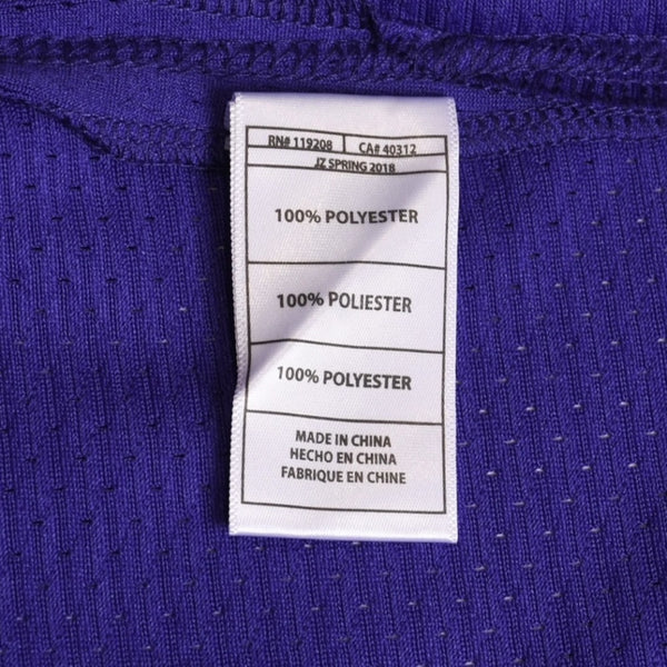 新品同様 Mitchell&Ness ミッチェルアンドネス オーセンティックジャージ サクラメントキングス ジェイソンウィリアムズ 背番号55 パープル ブラック 3XLサイズ 中古 4a002281