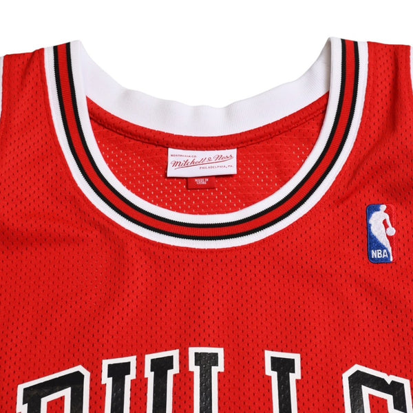 Like new Mitchell &amp; Ness&ネChicago Bulls Game Jersey, Size 56 (3XL), Michael Jordan, 1988-89, Red, Used, 4a002265