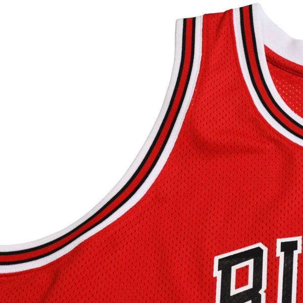 Like new Mitchell &amp; Ness&ネChicago Bulls Game Jersey, Size 56 (3XL), Michael Jordan, 1988-89, Red, Used, 4a002265