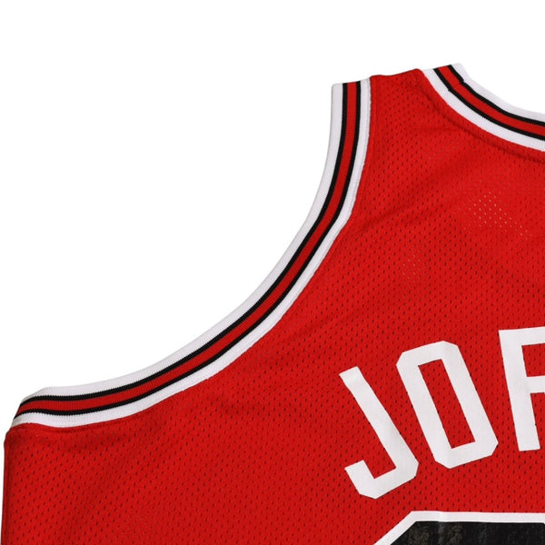 Like new Mitchell &amp; Ness&ネChicago Bulls Game Jersey, Size 56 (3XL), Michael Jordan, 1988-89, Red, Used, 4a002265