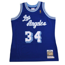 画像をギャラリービューアに読み込む, 新品同様 Mitchell &amp; Ness ミッチェル&amp;ネス レイカーズ オルタネイト スウィングマンジャージ シャキール オニール 1996-97 サイズXL 中古 4a002276