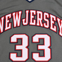 画像をギャラリービューアに読み込む, 新品同様品 Mitchell&amp;Ness ミッチェルアンドネス ニュージャージーネッツ ステフォンマーブリー 1990-00 オルタネイトグレー オーセンティックユニフォーム グレー ホワイト サイズL 中古 4a002272