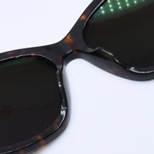 画像をギャラリービューアに読み込む, CHANEL シャネル バタフライシェイプサングラス 5429-A 55□17 140 ハバナ柄 アイウェア メガネ ココマーク クリア オーバル 美品 中古 4a003379