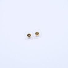 Load image into Gallery viewer, 極美品 CHANEL シャネル ピアス スリム ココマーク マーブル柄 ゴールド ブラック 10c 刻印片側 earrings slim CC chain 10C GD×BK 美品 中古 4a000638
