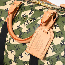 画像をギャラリービューアに読み込む, 新品未使用 LOUIS VUITTON ルイヴィトン キーポル バンドリエール55 ボストンバッグ M95774 モノグラモフラージュ 村上隆 廃盤 中古 4a003563