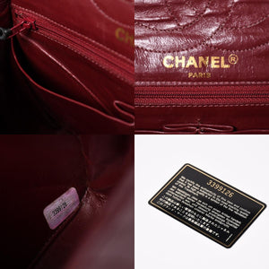 CHANEL シャネル マトラッセ Wフラップ Wチェーンショルダーバッグ A2800 3番台 パリ限定 ココマーク ラムスキン ブラック 美品 中古 4a003458