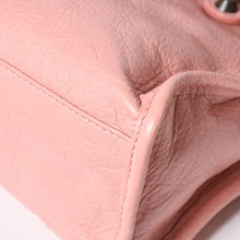 画像をギャラリービューアに読み込む, 極美品 BALENCIAGA バレンシアガ ハンドバッグ Classic Mini City Bag クラシック ミニ シティ ピンク レザー 300295 中古 4a003483