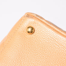 Load image into Gallery viewer, 極美品 CHANEL シャネル マトラッセ ハンドバッグ ミニボストン型バッグ ココマーク 9番台 キャビアスキン ベージュ 中古 4a003506