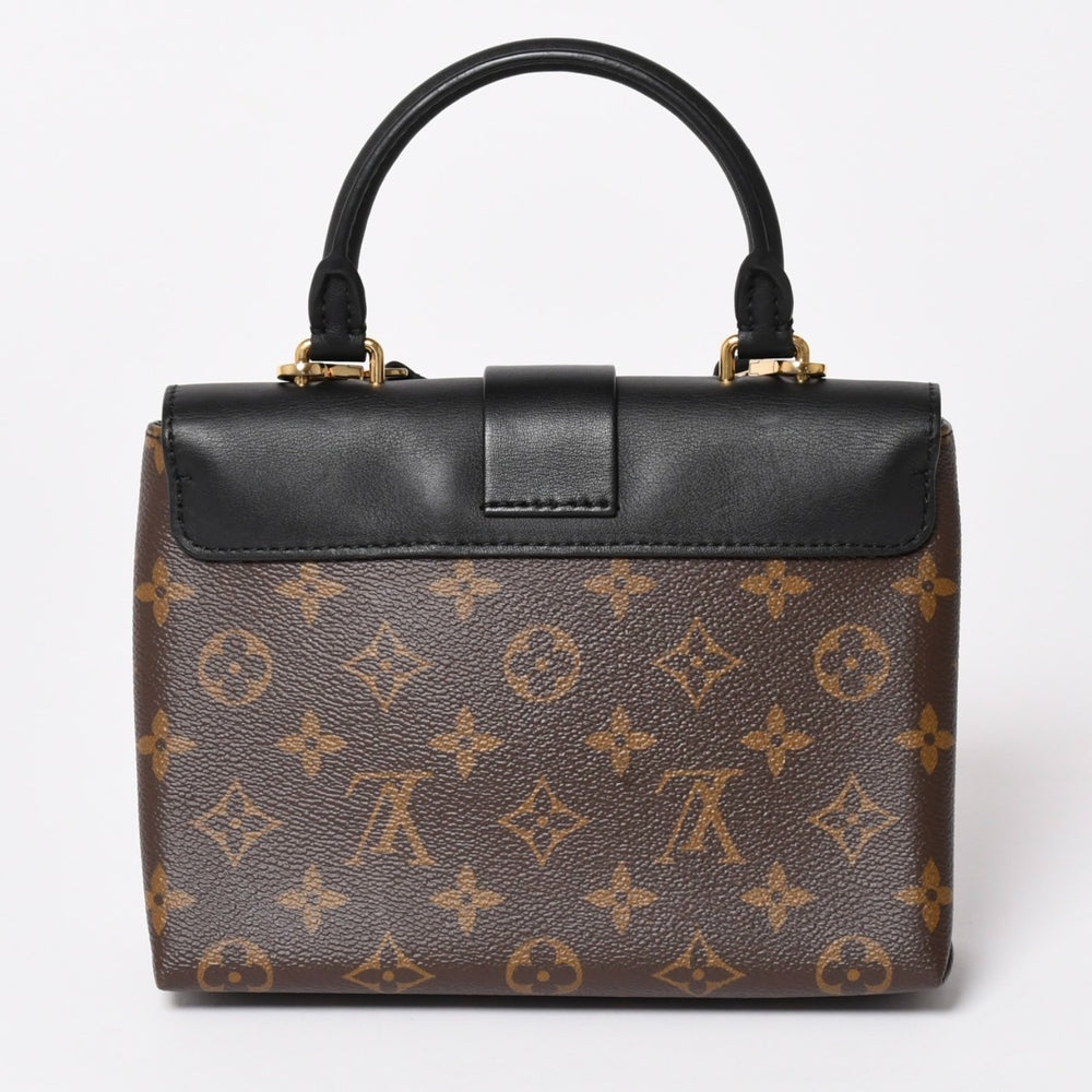 極美品 LOUIS VUITTON ルイヴィトン ロッキーBB ハンドバッグ ショルダーバッグ 2way M44141 モノグラム ブラウン ゴールド金具 中古 4a003544