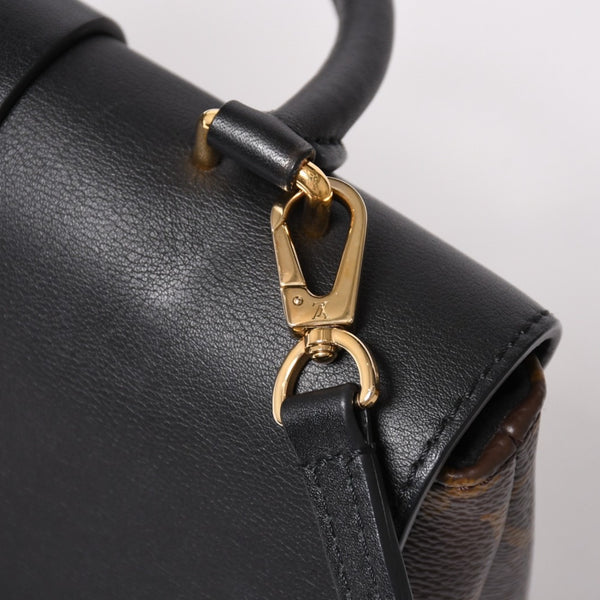 極美品 LOUIS VUITTON ルイヴィトン ロッキーBB ハンドバッグ ショルダーバッグ 2way M44141 モノグラム ブラウン ゴールド金具 中古 4a003544