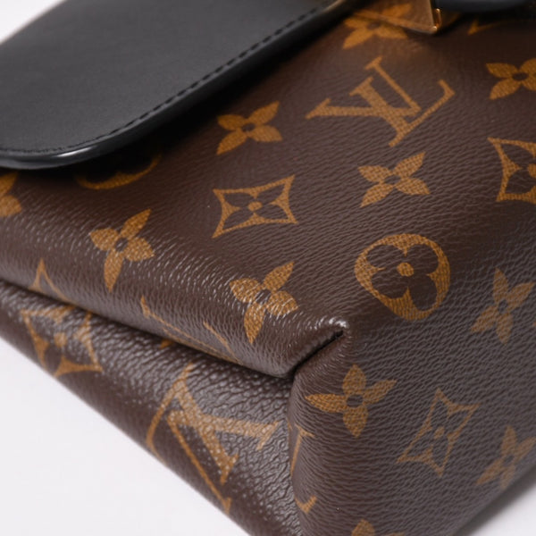極美品 LOUIS VUITTON ルイヴィトン ロッキーBB ハンドバッグ ショルダーバッグ 2way M44141 モノグラム ブラウン ゴールド金具 中古 4a003544