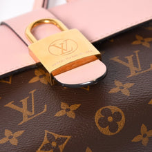 Load image into Gallery viewer, LOUIS VUITTON ルイヴィトン ロッキーBB ハンドバッグ M44080 モノグラム ローズプードル ピンク ブラウン 美品 中古 4a003556