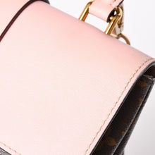 Load image into Gallery viewer, LOUIS VUITTON ルイヴィトン ロッキーBB ハンドバッグ M44080 モノグラム ローズプードル ピンク ブラウン 美品 中古 4a003556