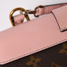 Load image into Gallery viewer, LOUIS VUITTON ルイヴィトン ロッキーBB ハンドバッグ M44080 モノグラム ローズプードル ピンク ブラウン 美品 中古 4a003556