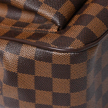 Load image into Gallery viewer, 極美品 LOUIS VUITTON ルイヴィトン ダミエ ユゼス ブラウン トートバッグ N51128 ダミエキャンバス ゴールド金具 中古 4a003465