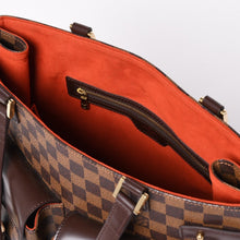 Load image into Gallery viewer, 極美品 LOUIS VUITTON ルイヴィトン ダミエ ユゼス ブラウン トートバッグ N51128 ダミエキャンバス ゴールド金具 中古 4a003465