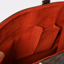Load image into Gallery viewer, 極美品 LOUIS VUITTON ルイヴィトン ダミエ ユゼス ブラウン トートバッグ N51128 ダミエキャンバス ゴールド金具 中古 4a003465
