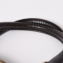 Load image into Gallery viewer, GUCCI グッチ GGキャンバス ホースビット ハンドバッグ ゴールド金具 シェリーライン ダークブラウン 137475 美品 中古 4a003504