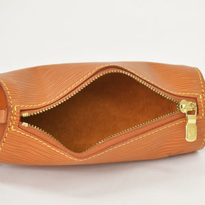 LOUIS VUITTON ルイヴィトン エピ スフロ ハンドバッグ エピレザー M52228 ジパングゴールド ゴールド金具 美品 中古 4a003676