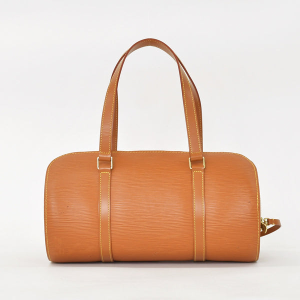 LOUIS VUITTON ルイヴィトン エピ スフロ ハンドバッグ エピレザー M52228 ジパングゴールド ゴールド金具 美品 中古 4a003676