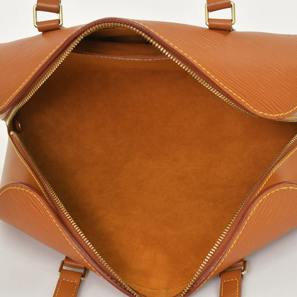 LOUIS VUITTON ルイヴィトン エピ スフロ ハンドバッグ エピレザー M52228 ジパングゴールド ゴールド金具 美品 中古 4a003676