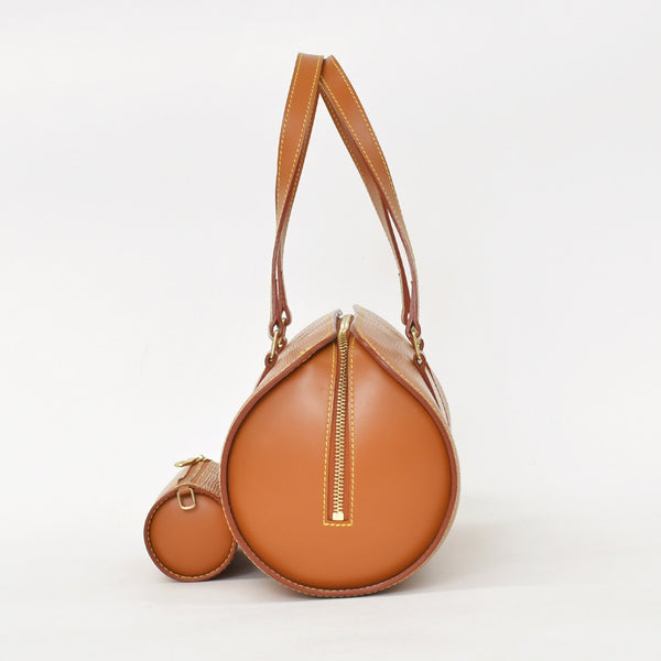 LOUIS VUITTON ルイヴィトン エピ スフロ ハンドバッグ エピレザー M52228 ジパングゴールド ゴールド金具 美品 中古 4a003676