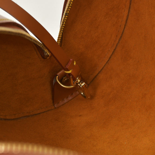 LOUIS VUITTON ルイヴィトン エピ スフロ ハンドバッグ エピレザー M52228 ジパングゴールド ゴールド金具 美品 中古 4a003676