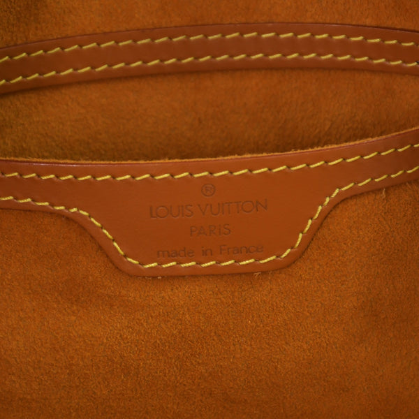 LOUIS VUITTON ルイヴィトン エピ スフロ ハンドバッグ エピレザー M52228 ジパングゴールド ゴールド金具 美品 中古 4a003676