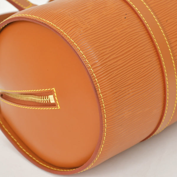 LOUIS VUITTON ルイヴィトン エピ スフロ ハンドバッグ エピレザー M52228 ジパングゴールド ゴールド金具 美品 中古 4a003676