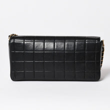 画像をギャラリービューアに読み込む, CHANEL シャネル East West イーストウエスト チョコバー チェーンショルダーバッグ 6番台 ココマーク ラムスキン ブラック 美品 中古 4a003536