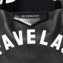 画像をギャラリービューアに読み込む, GIVENCHY ジバンシー Antigona Favelas 74 ラージトートバッグ 3C0184 ショッピングバッグ ブラック ホワイト リカルドティッシ レザー 美品 中古 4a003518