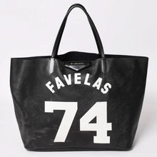 画像をギャラリービューアに読み込む, GIVENCHY ジバンシー Antigona Favelas 74 ラージトートバッグ 3C0184 ショッピングバッグ ブラック ホワイト リカルドティッシ レザー 美品 中古 4a003518