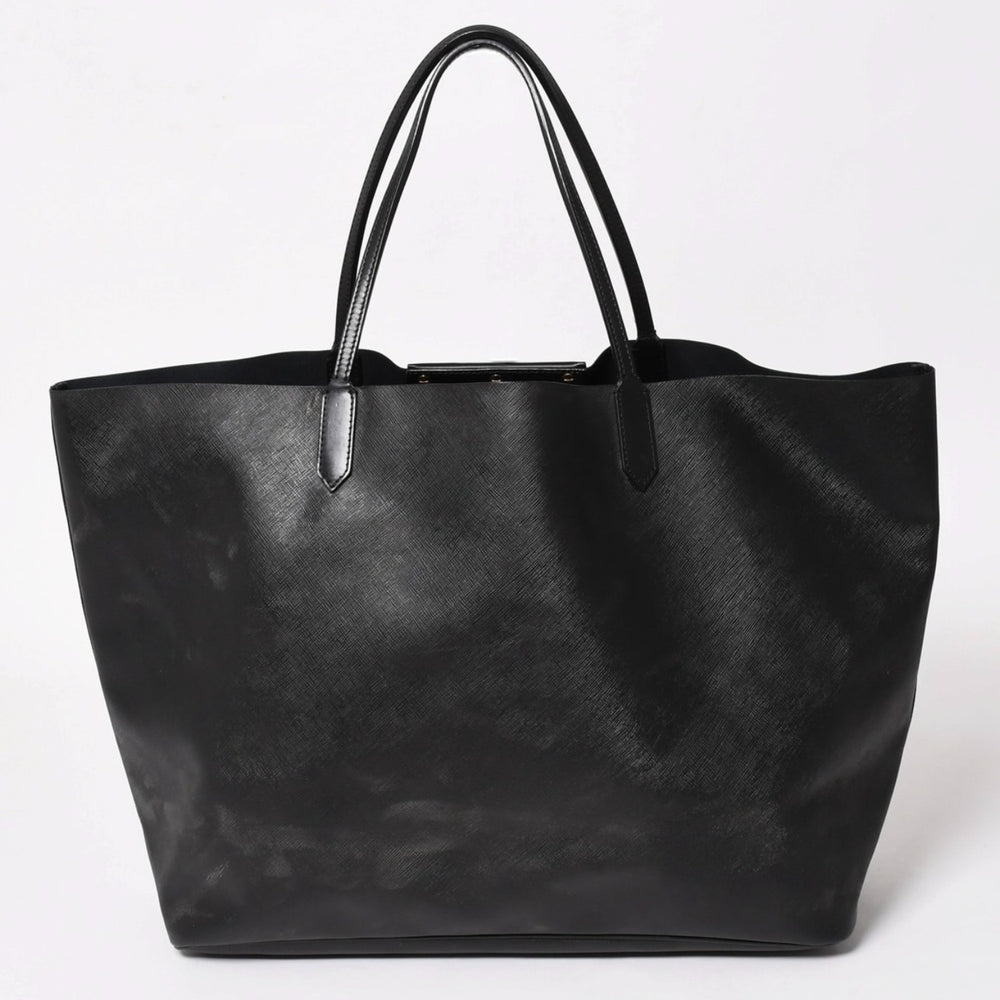 GIVENCHY Antigona Favelas 74 Large Tote Bag 3C0184 Shopping Bag Black White Riccardo Tisci Leather Good Condition Used 4a003518