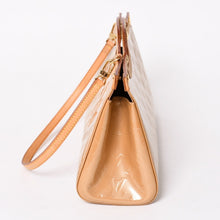 画像をギャラリービューアに読み込む, 極美品 LOUIS VUITTON ルイヴィトン ロクスバリー ドライブ 2WAYバッグ M91372 モノグラム ヴェルニ ベージュ ゴールド金具 中古 4a003473