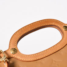 画像をギャラリービューアに読み込む, 極美品 LOUIS VUITTON ルイヴィトン ロクスバリー ドライブ 2WAYバッグ M91372 モノグラム ヴェルニ ベージュ ゴールド金具 中古 4a003473